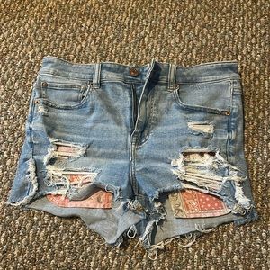 Jean shorts
